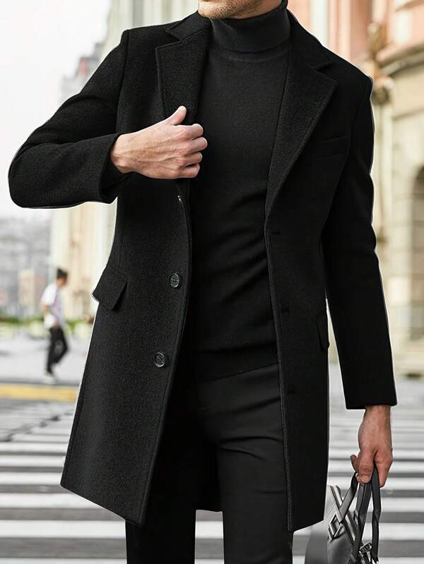 Theo – Formal Warm Coat with Casual Elegance