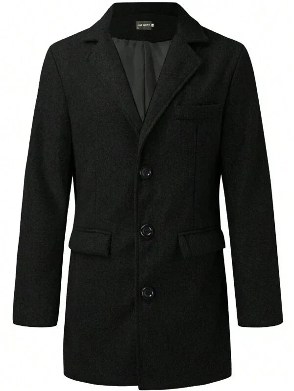Theo – Formal Warm Coat with Casual Elegance