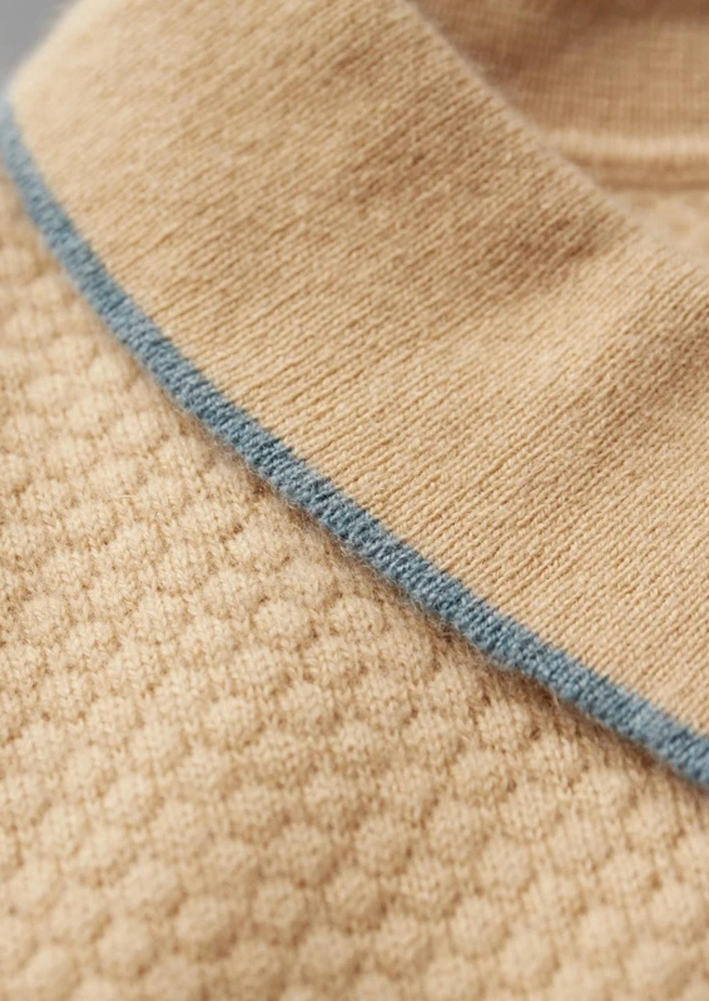 Two-Tone Polo Shirt Cashmere 6