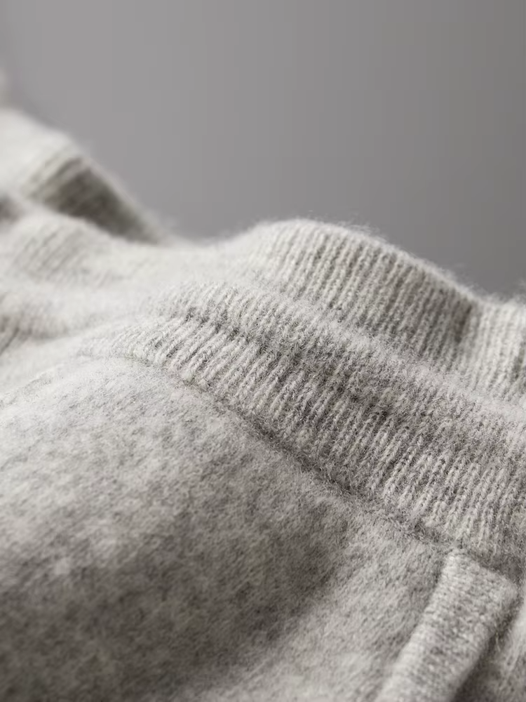 Two Tone Merino Wool Set Grey Extra-Fine