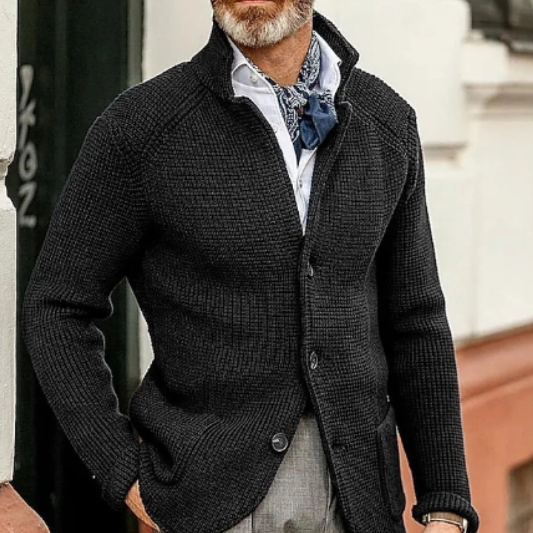 Austin - Cozy & Stylish Warm Button-Down Cardigan