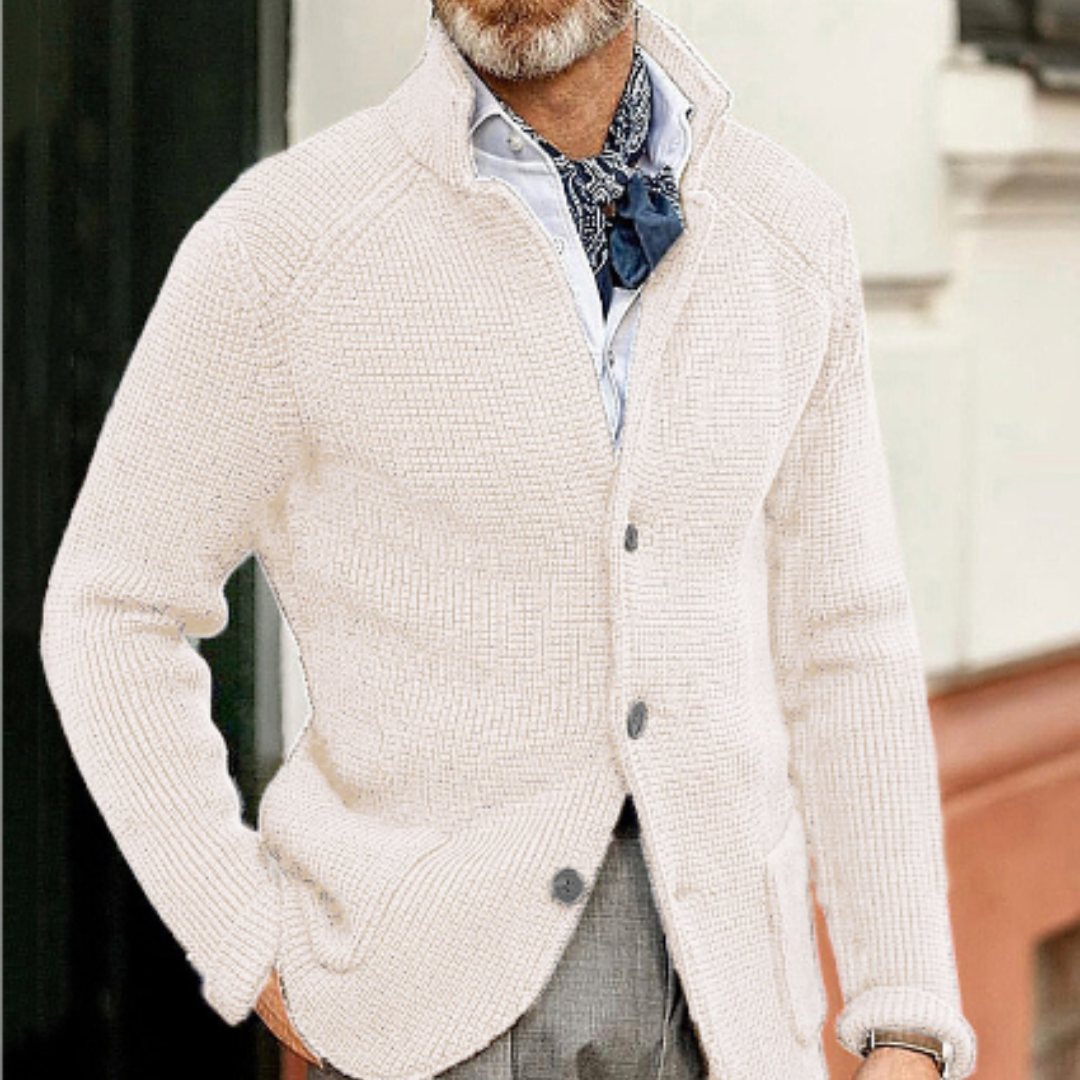 Austin - Cozy & Stylish Warm Button-Down Cardigan