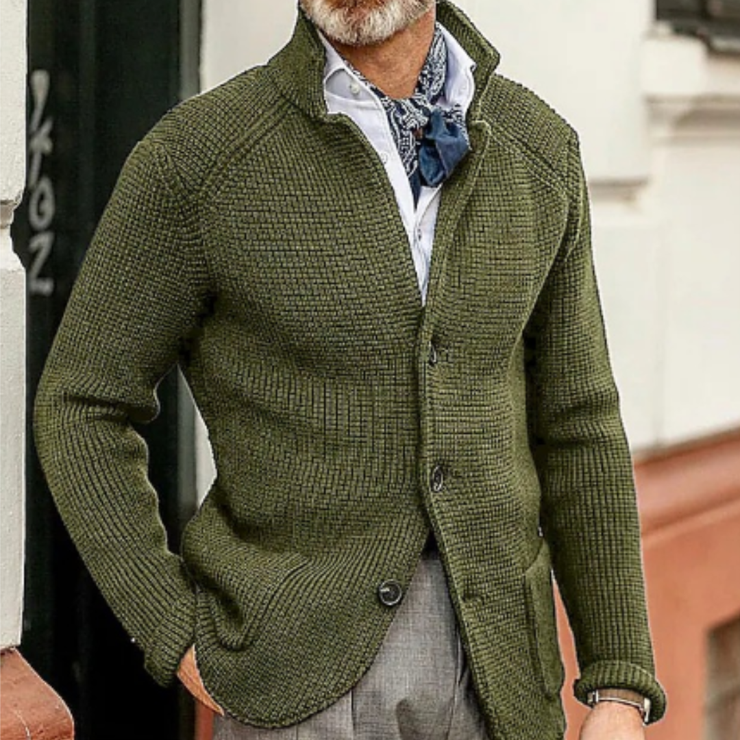 Austin - Cozy & Stylish Warm Button-Down Cardigan