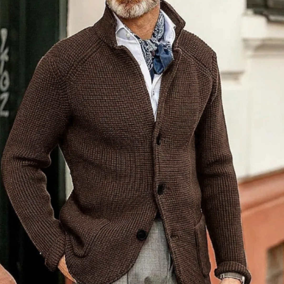 Austin - Cozy & Stylish Warm Button-Down Cardigan