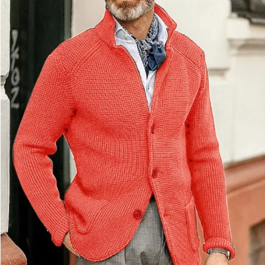 Austin - Cozy & Stylish Warm Button-Down Cardigan