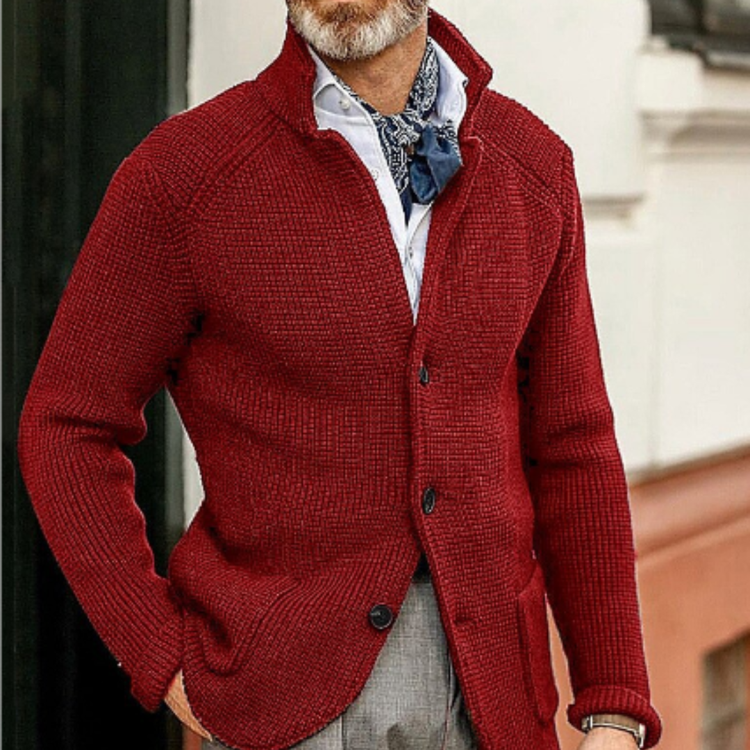 Austin - Cozy & Stylish Warm Button-Down Cardigan