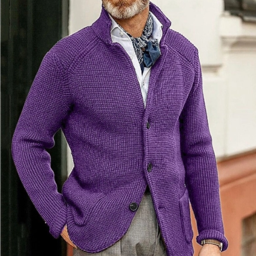 Austin - Cozy & Stylish Warm Button-Down Cardigan