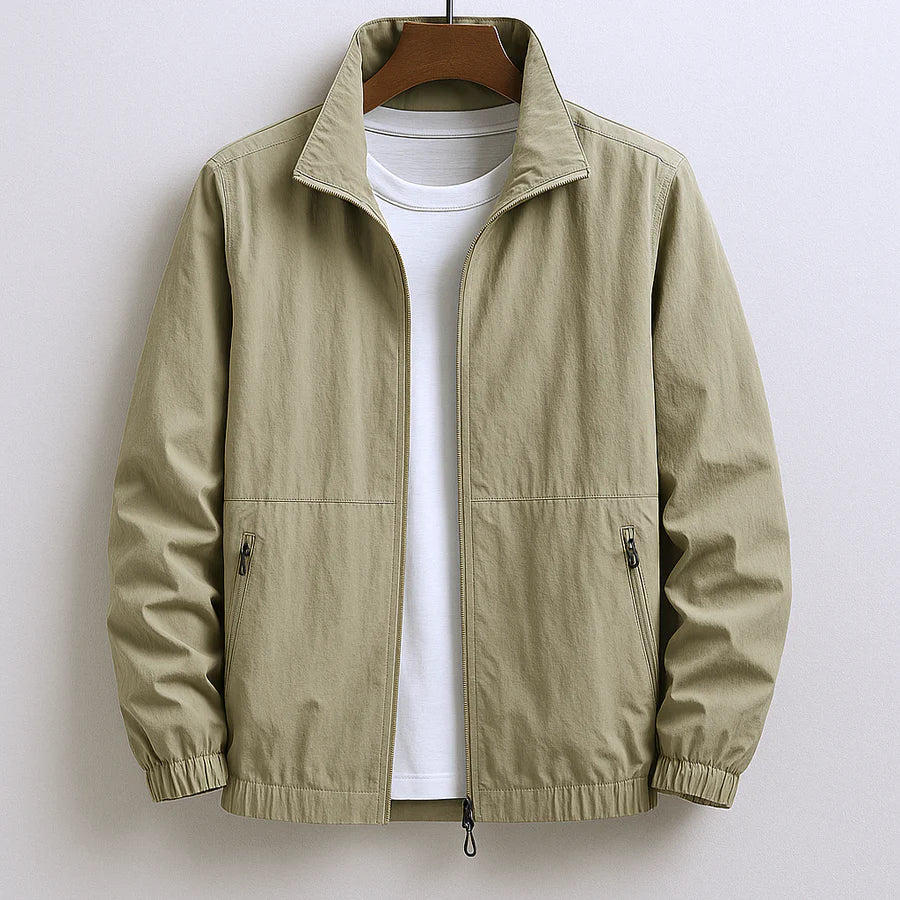 Women's Jacket Light Beige Lightweight Fabric 0