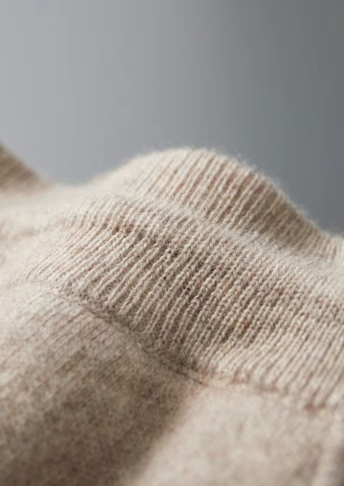 Women's Loungewear Set Beige Extra-Fine Merino Wool 5
