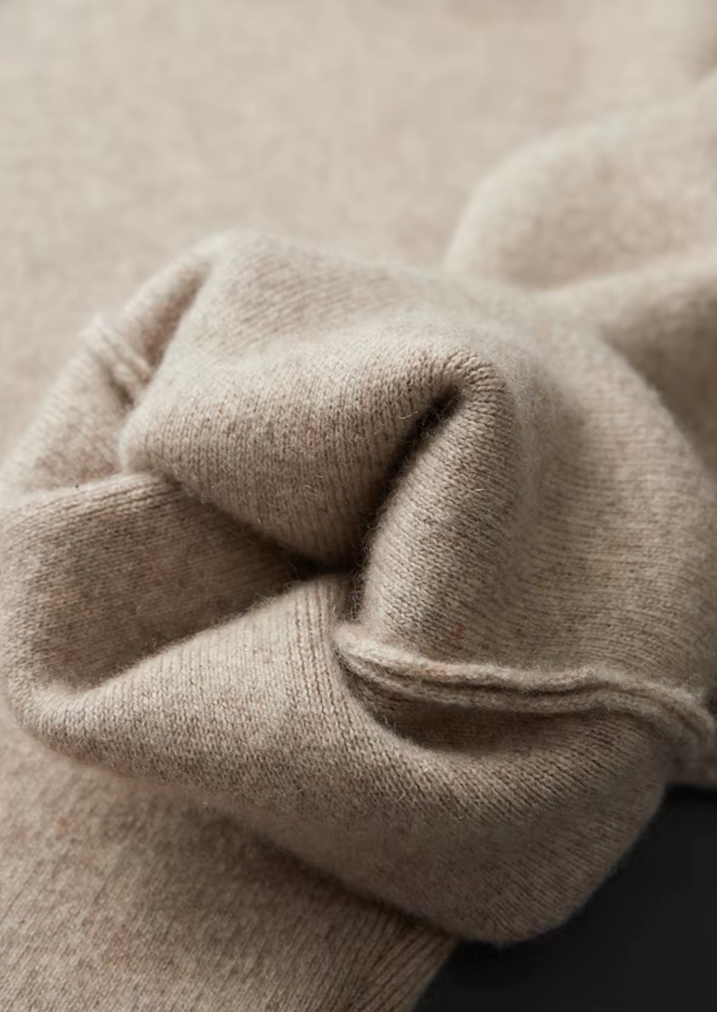 Women's Loungewear Set Beige Extra-Fine Merino Wool 6
