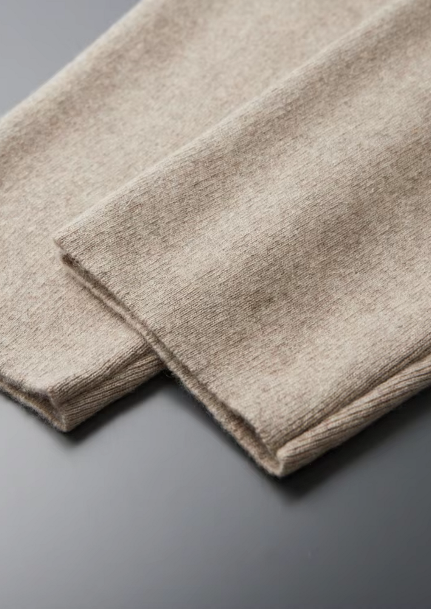 Women's Loungewear Set Beige Extra-Fine Merino Wool 7