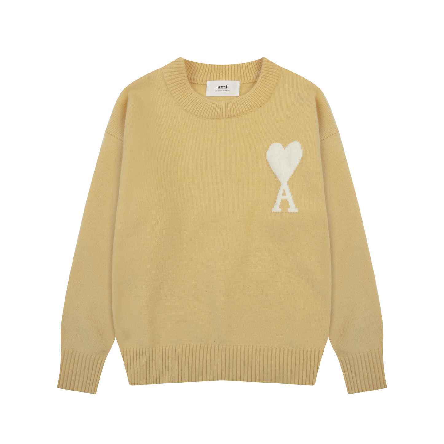 Women's Oversized Cashmere Sweater Beige Cotton Blend 18