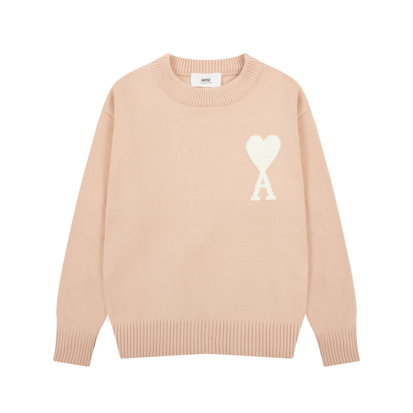 Women's Oversized Cashmere Sweater Beige Cotton Blend 21