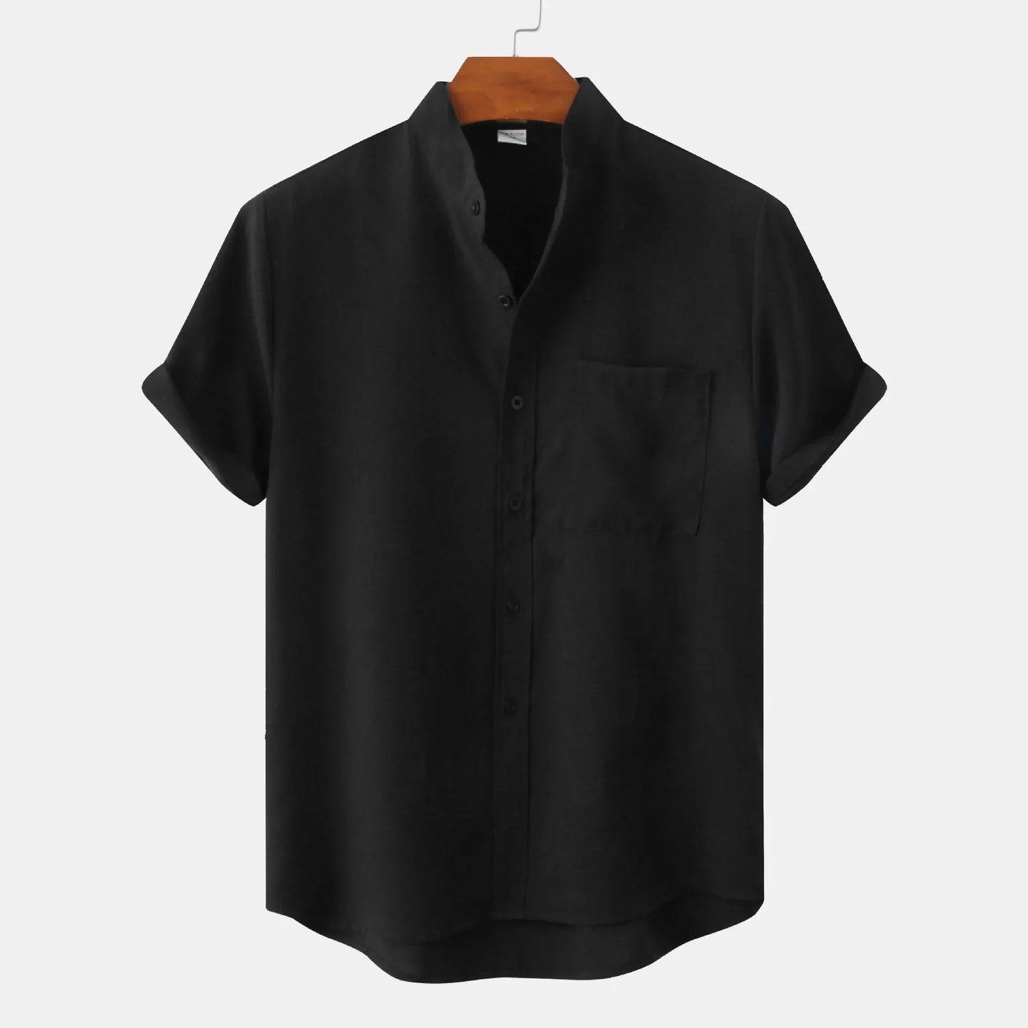 Men's White Blouse Linen Lightweight Casual Summer Top
