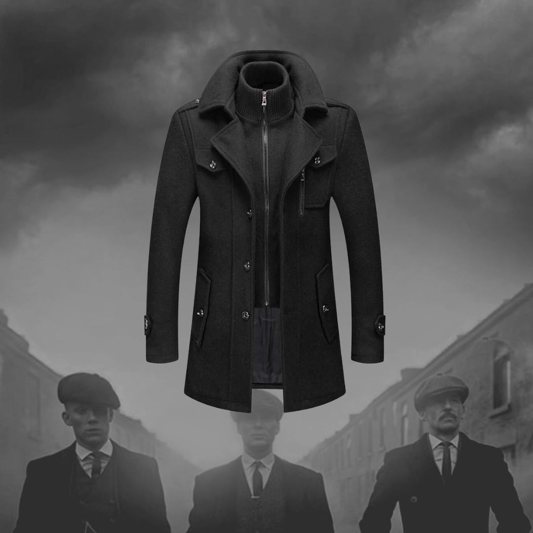 Women's Winter Coat Gray Wool Blend 2