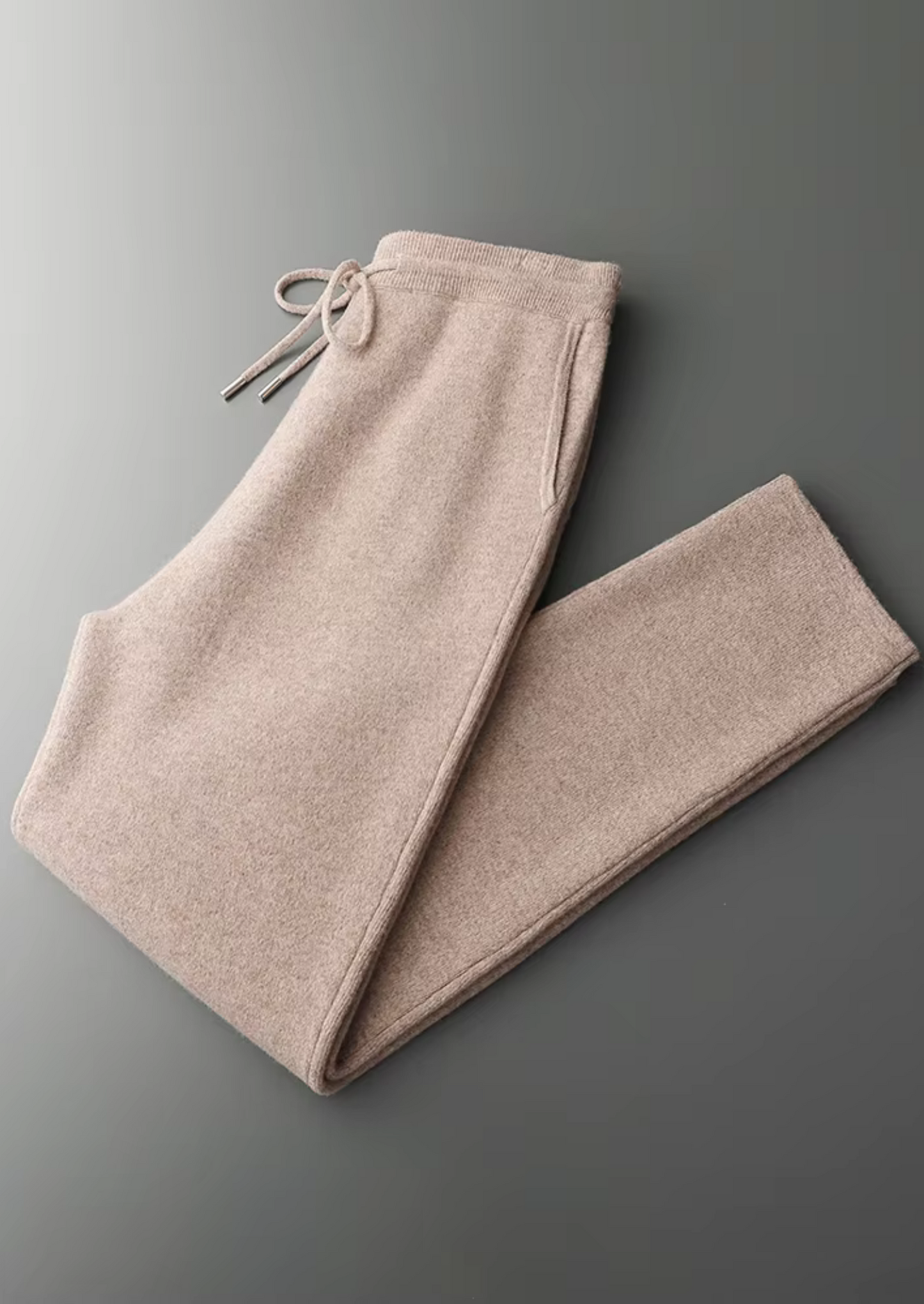 Womens Loungewear Set Grey Extra-Fine Merino Wool 3