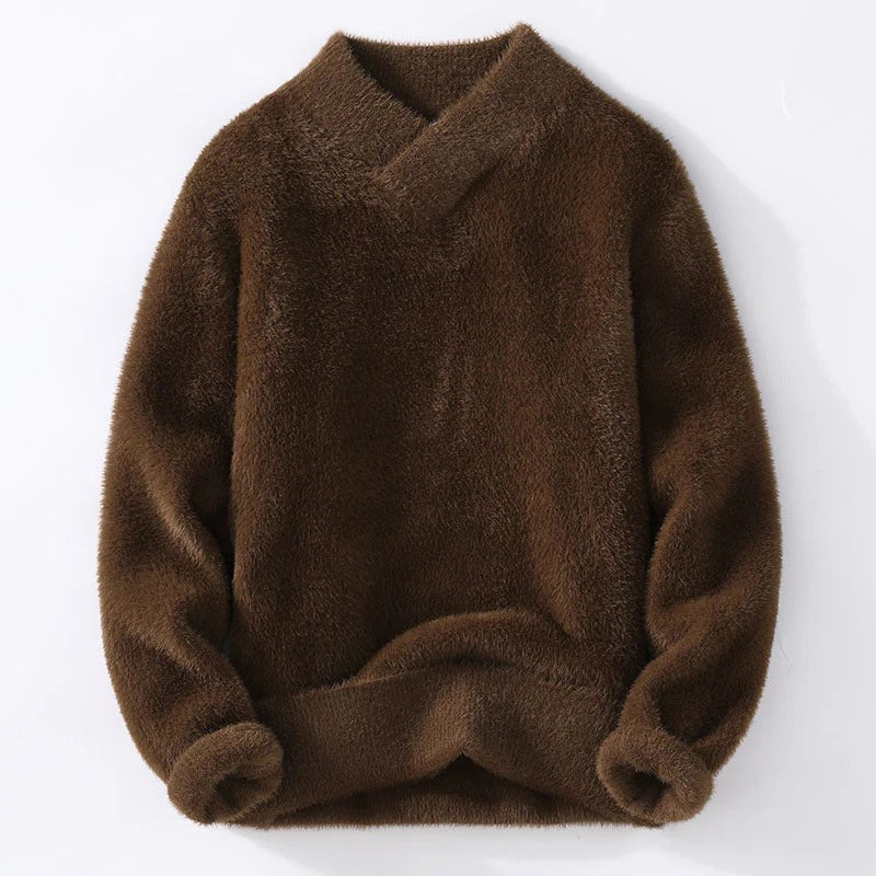 Allen - Unmatched Comfort V-Neck Sweater with Cozy Warm Insulation