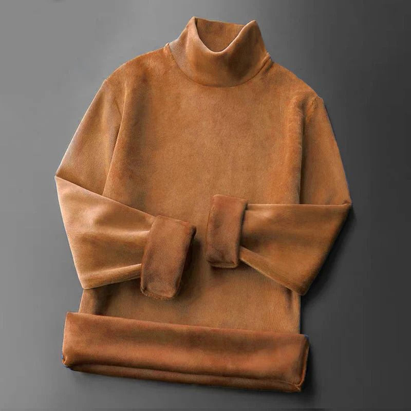 Bryan - Plush Turtleneck Sweater with Luxurious Warmth and Style