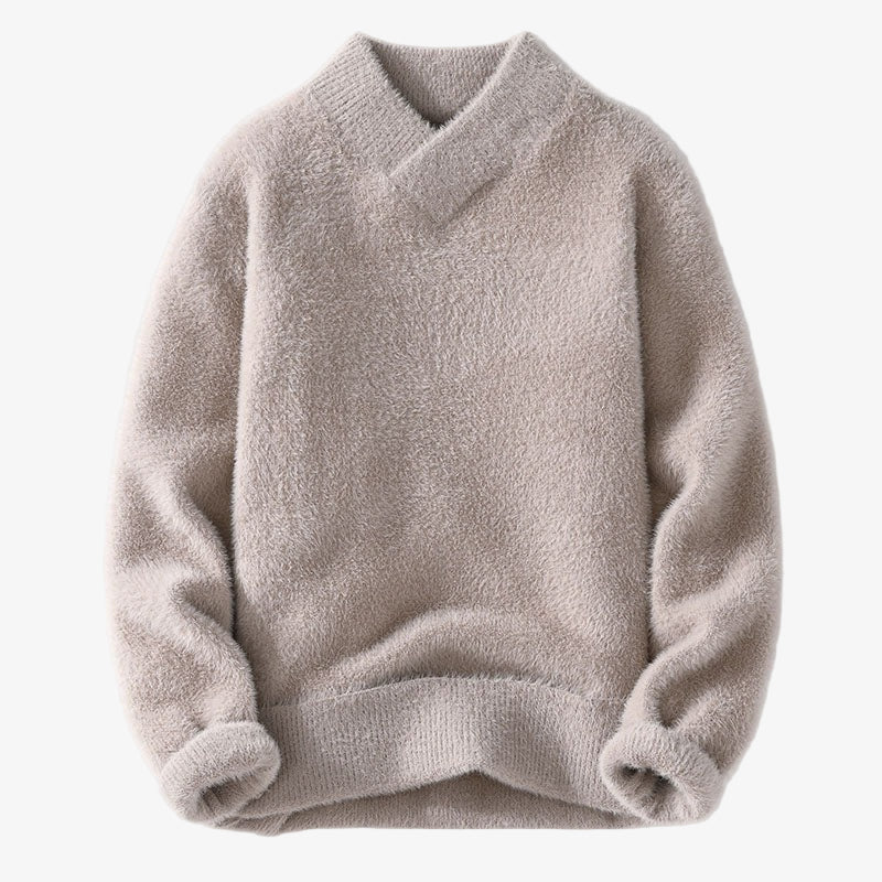 Allen - Unmatched Comfort V-Neck Sweater with Cozy Warm Insulation