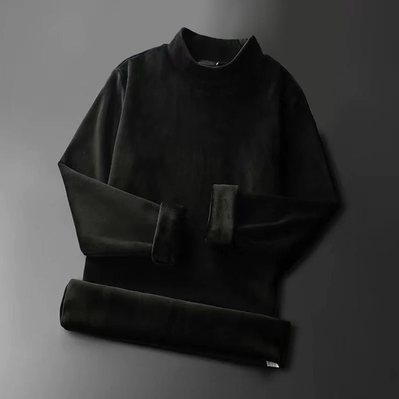Bryan - Plush Turtleneck Sweater with Luxurious Warmth and Style