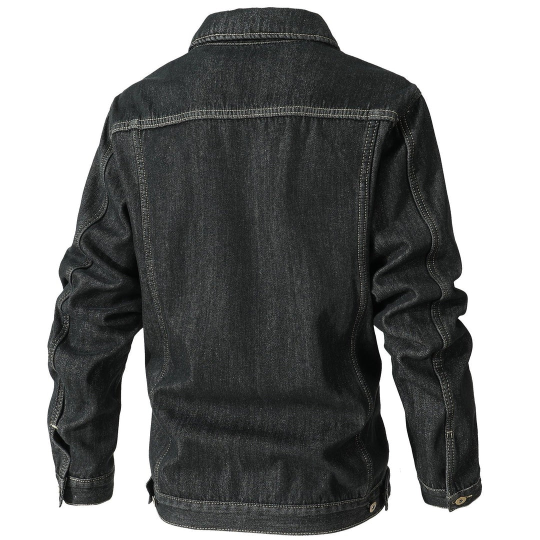 Xander - Fleece Lined Denim Jacket with Timeless Warmth