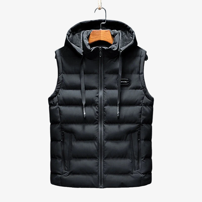Ralph - Hooded Sleeveless Vest for Lightweight Warmth