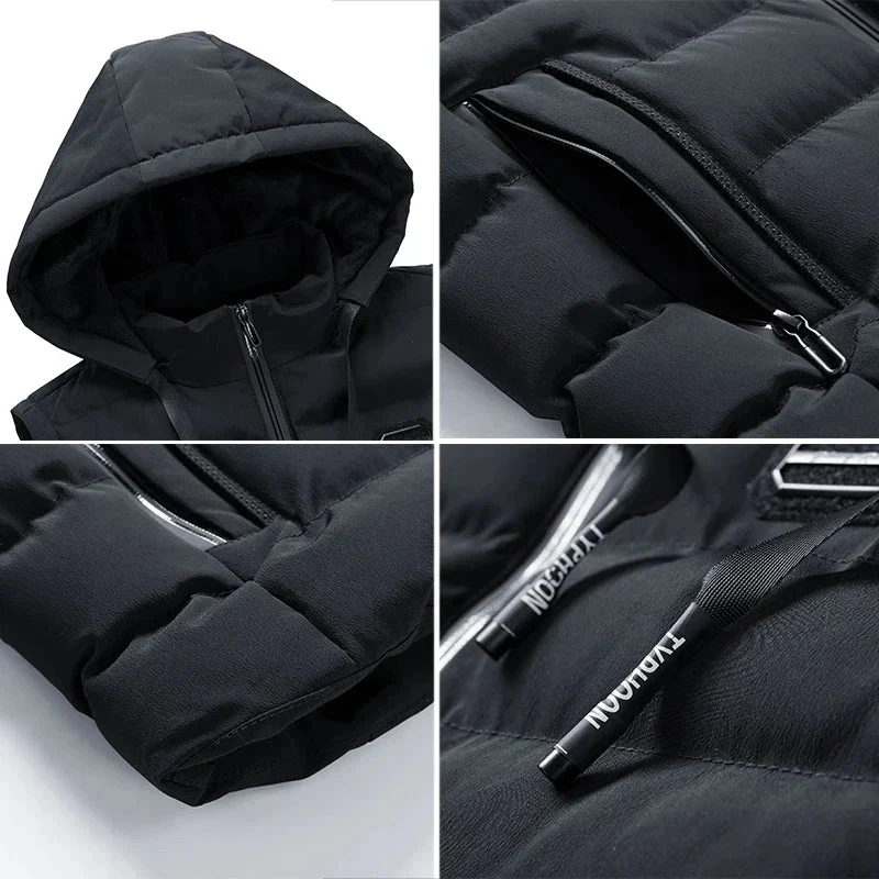 Ralph - Hooded Sleeveless Vest for Lightweight Warmth