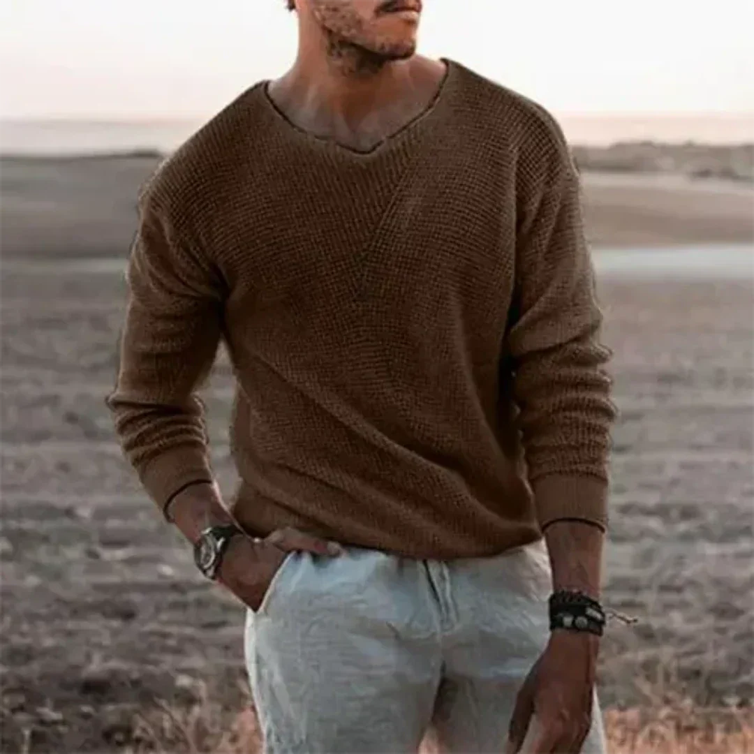 Joshua - Casual Soft Knit Warm Sweater