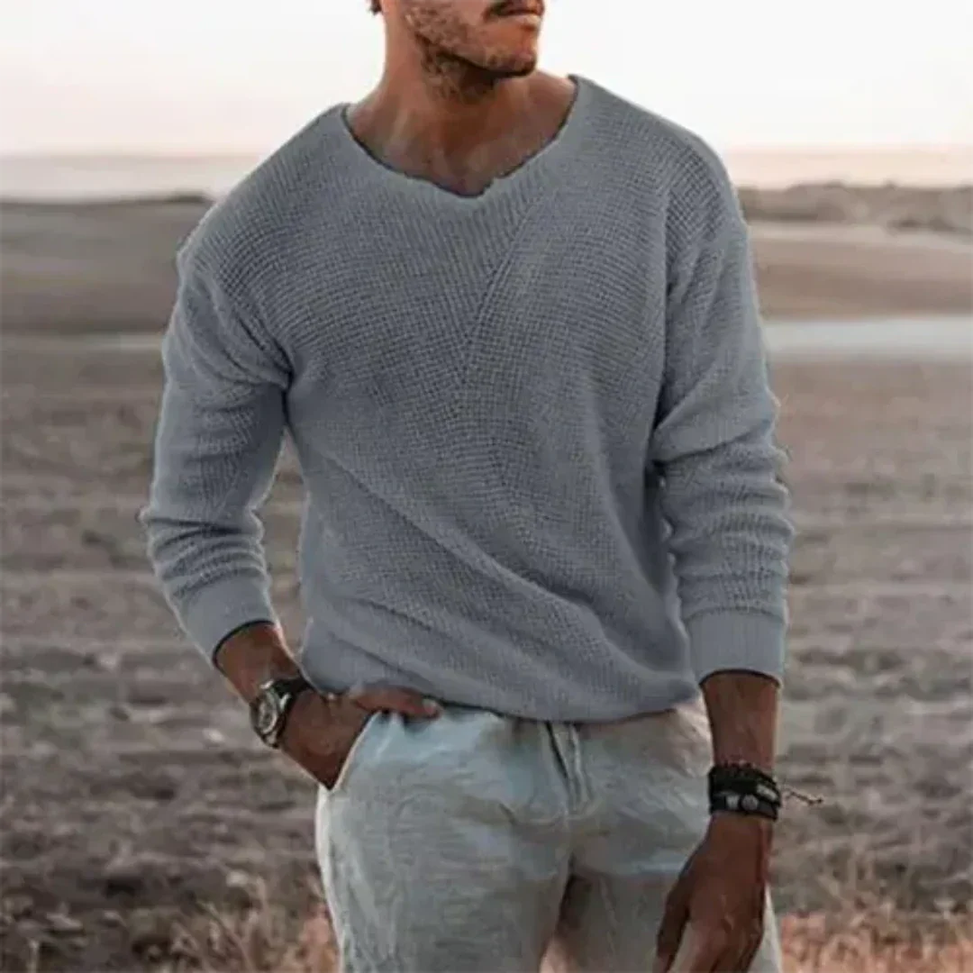 Joshua - Casual Soft Knit Warm Sweater