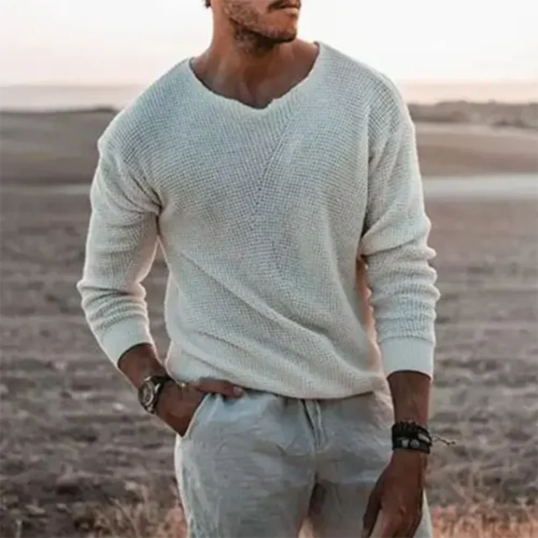 Joshua - Casual Soft Knit Warm Sweater