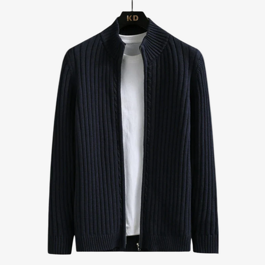 Patrick - Zip-Up Cardigan for Casual Everyday Comfort