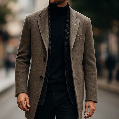 Derrian Wool Overcoat