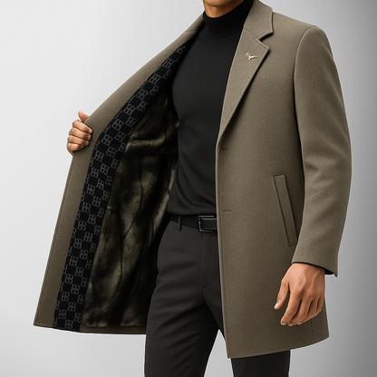 Derrian Wool Overcoat