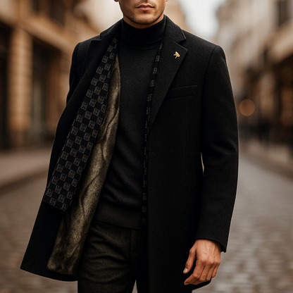Derrian Wool Overcoat