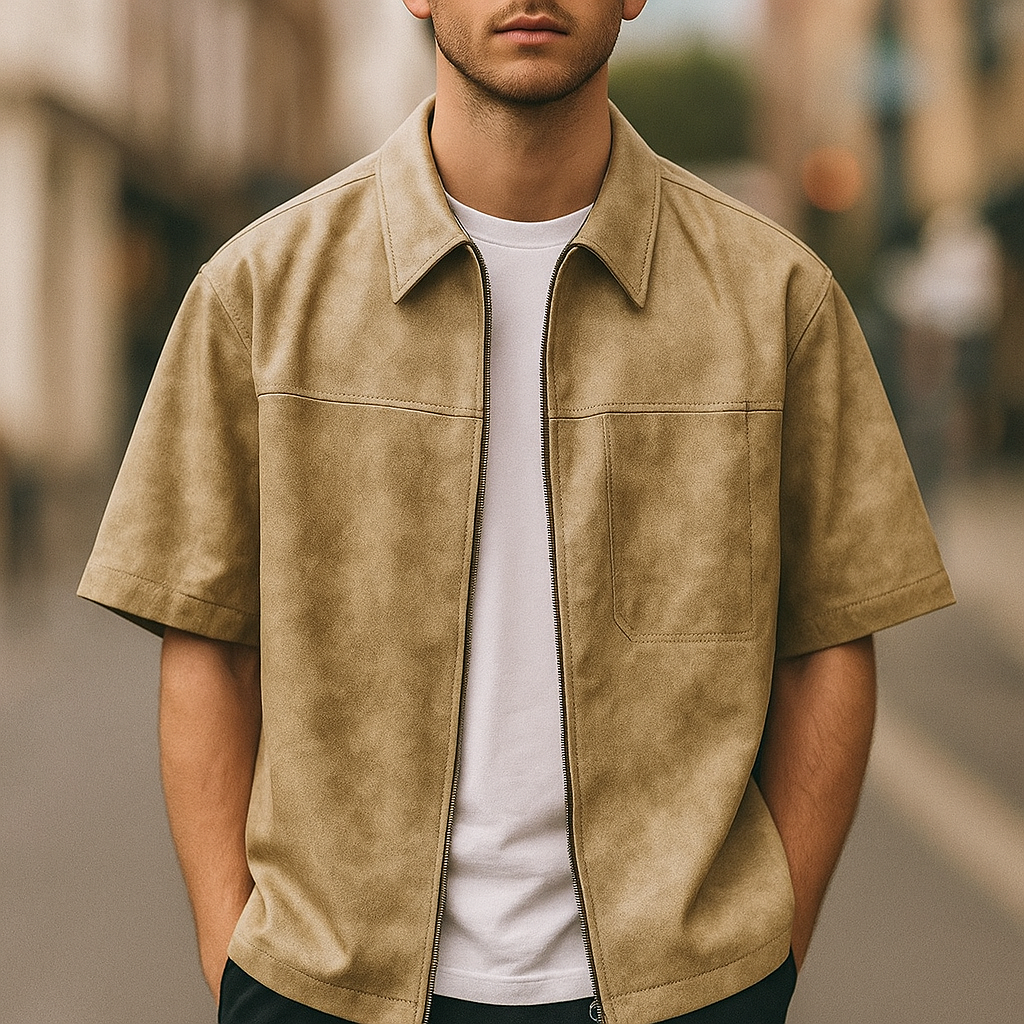 Draven Genuine Leather Top