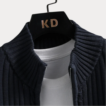 Patrick - Zip-Up Cardigan for Casual Everyday Comfort