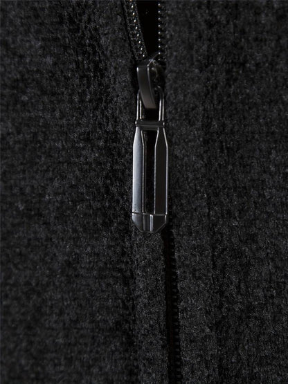 Men's Fleece-Lined Zip-Up Hoodie - Warm, Comfortable, Stylish Outerwear for Cold Weather - Perfect for Casual Wear and Outdoor Activities