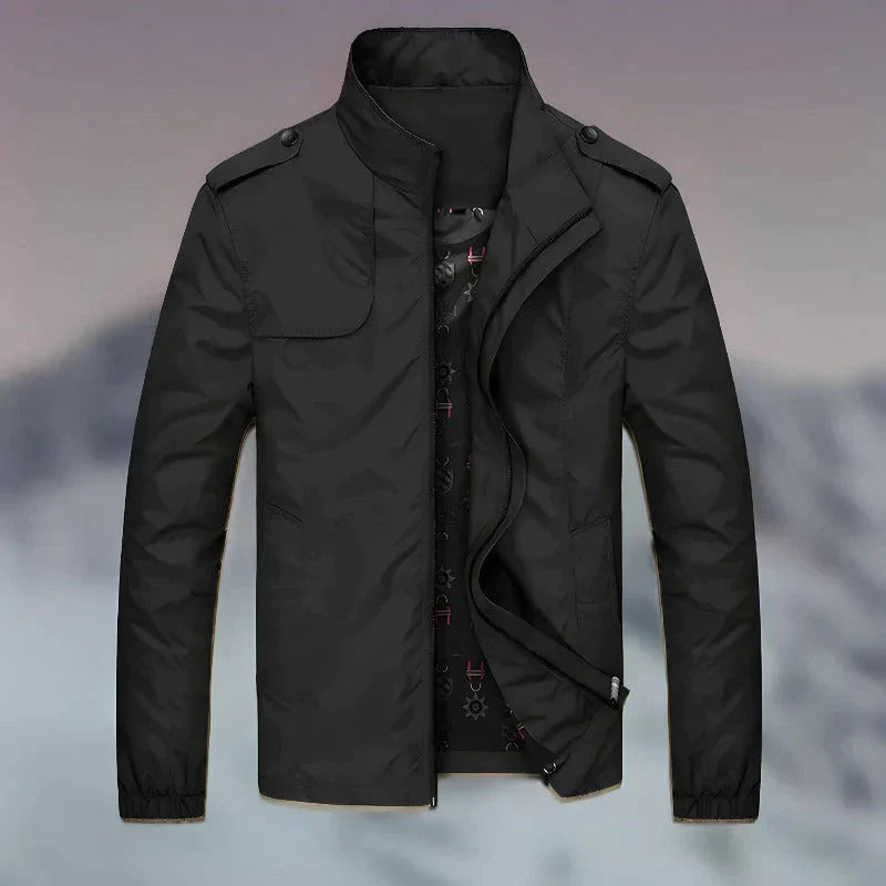 Stylish Men's Bomber Jacket - Trendy Lightweight Outerwear for Casual and Smart Looks - Perfect for All Seasons