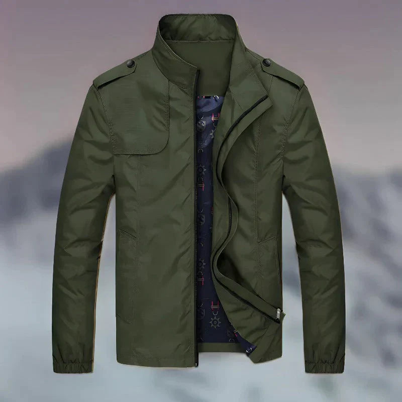 Stylish Men's Bomber Jacket - Trendy Lightweight Outerwear for Casual and Smart Looks - Perfect for All Seasons
