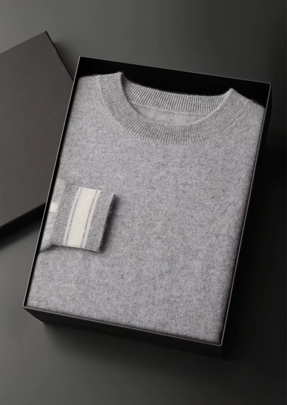 Cashmere Leisure Set Gray Soft Fabric