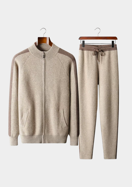 Cashmere Leisure Set Grey Soft Fabric