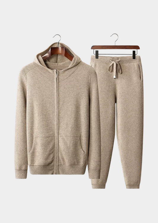 Cashmere Leisure Set Grey Soft Fabric