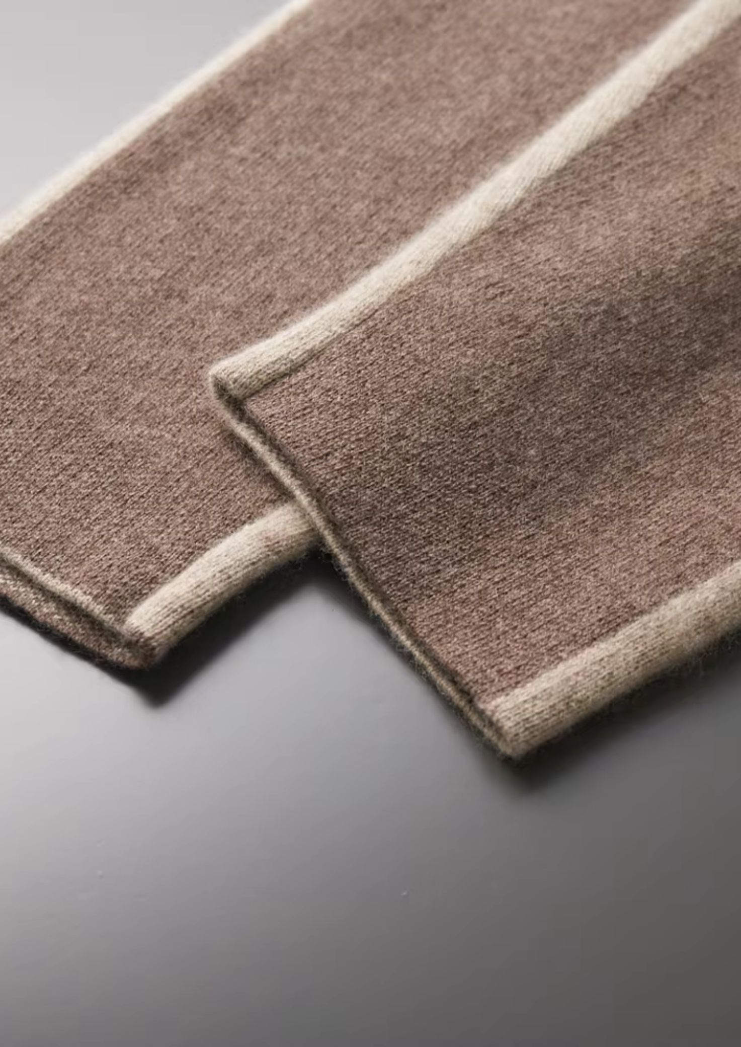 Cashmere Leisure Set Grey Soft Fabric 7