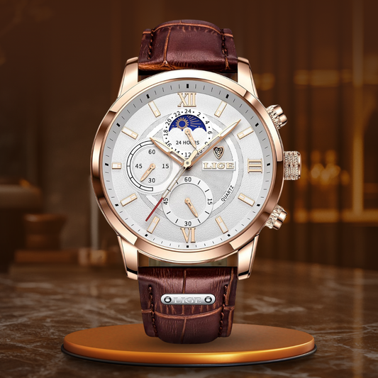 Classic Sports Watch with Stopwatch and Luminous Hands – Perfect for Everyday Use