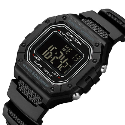 Durable Military Digital Watch with Shock Resistance and Waterproof Design – Tactical Army Watch for Men with Large LED Display 1