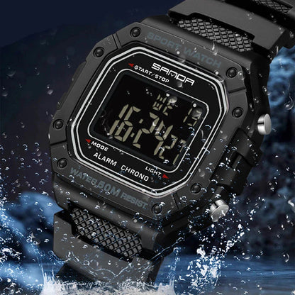 Durable Military Digital Watch with Shock Resistance and Waterproof Design – Tactical Army Watch for Men with Large LED Display 2