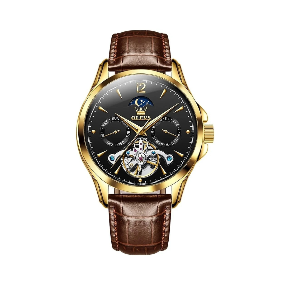 Elegant Quartz Analog Watch with Leather Strap – Minimalist Design for Any Occasion 8