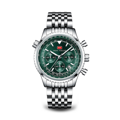 Limited Edition 42.5mm Stainless Steel Watch with Open Skeleton Dial – Water-Resistant and Scratch-Resistant 0