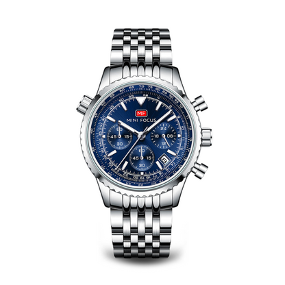 Limited Edition 42.5mm Stainless Steel Watch with Open Skeleton Dial – Water-Resistant and Scratch-Resistant 6