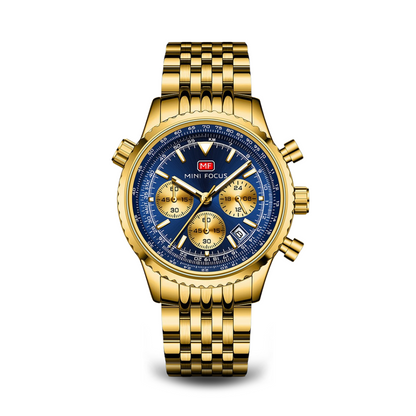 Limited Edition 42.5mm Stainless Steel Watch with Open Skeleton Dial – Water-Resistant and Scratch-Resistant 9